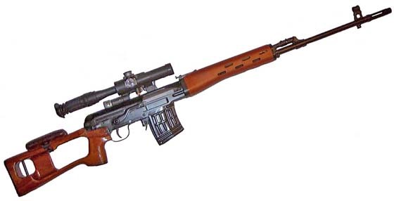 7.62 мм снайперская винтовка Драгунова СВД (СВД-С)