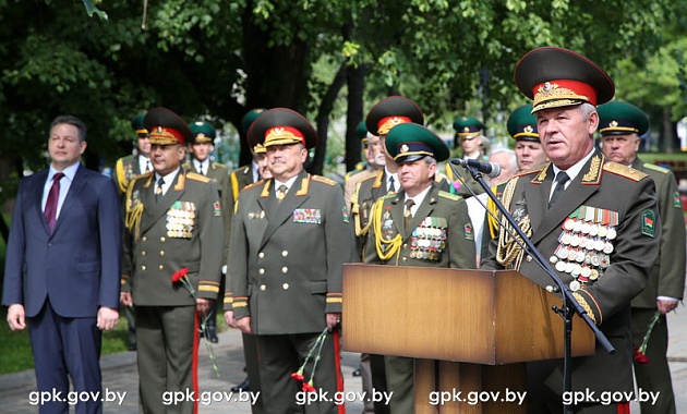 В Минске открыли памятный знак «Стражам границы всех поколений»