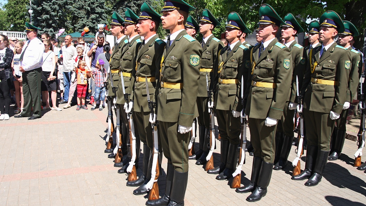 Празднование Дня пограничника в Минске стартовало с 27 мая в парке им. Горького